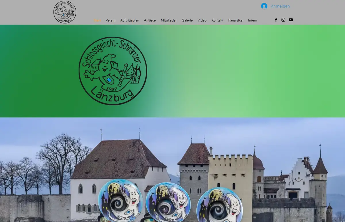 Startseite von sgsl.ch – von Pfyl's umgesetzt